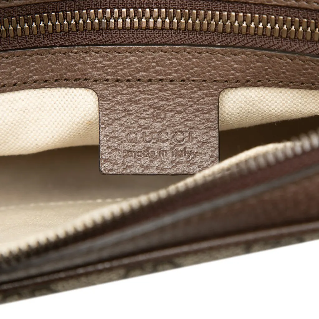 Gucci Small GG Supreme Web Ophidia Messenger Bag Beige Very good - Box View