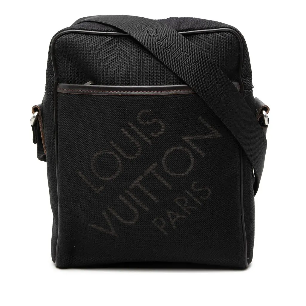 Louis Vuitton Damier Geant Citadin Black Very good - Front View