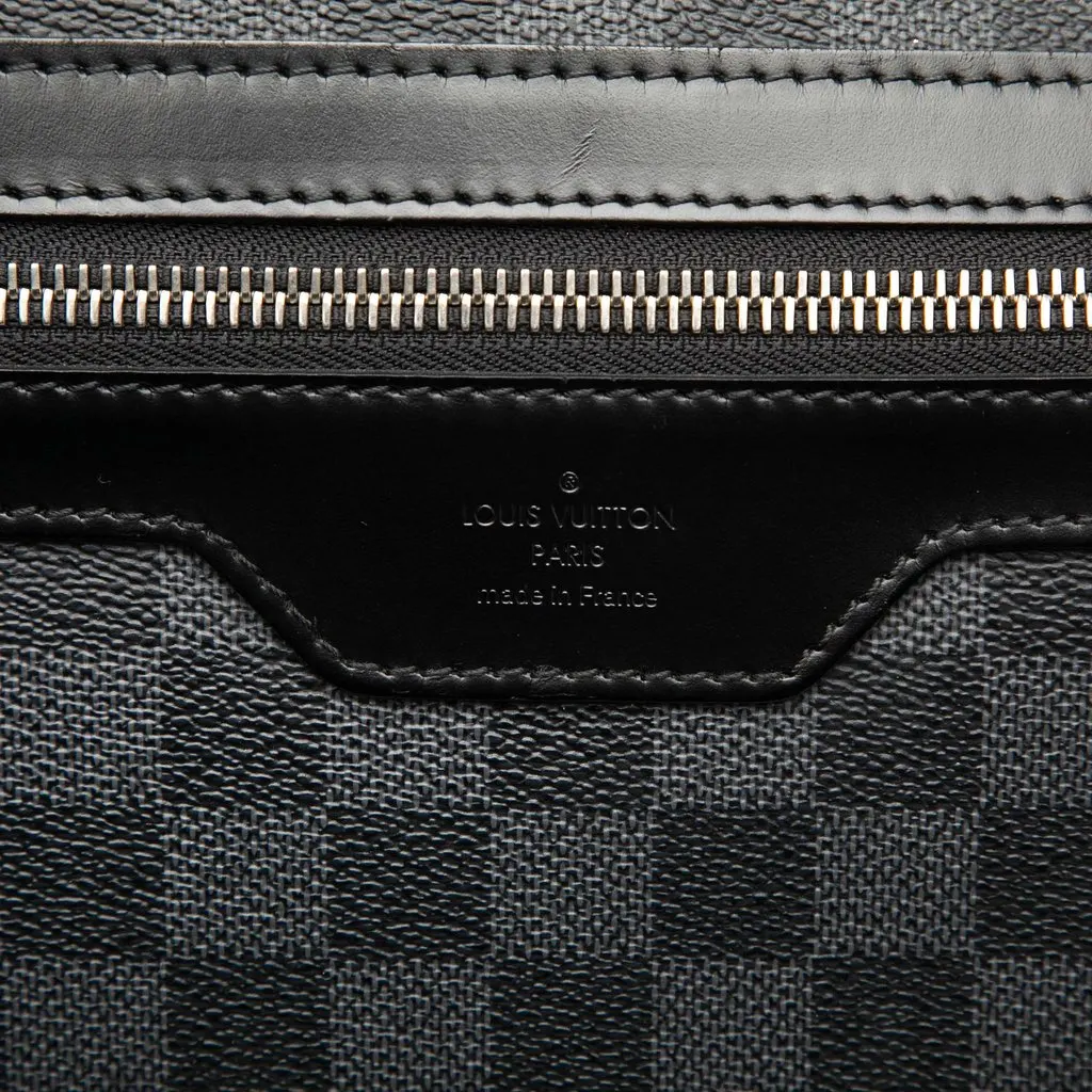 Louis Vuitton Damier Graphite Daniel MM Black Very good - Box View
