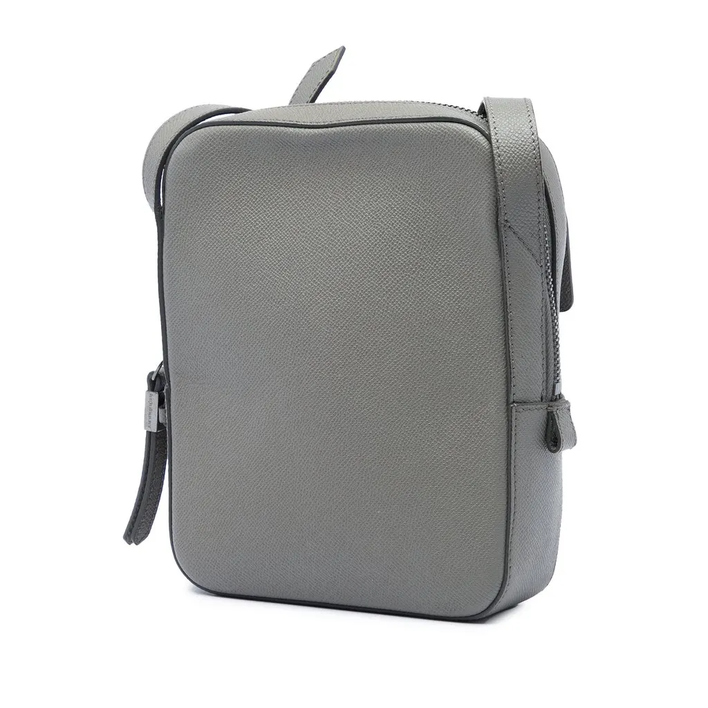 Burberry Small Grained Calfskin Shaldon Crossbody MultiColor Leather Very good - Back View