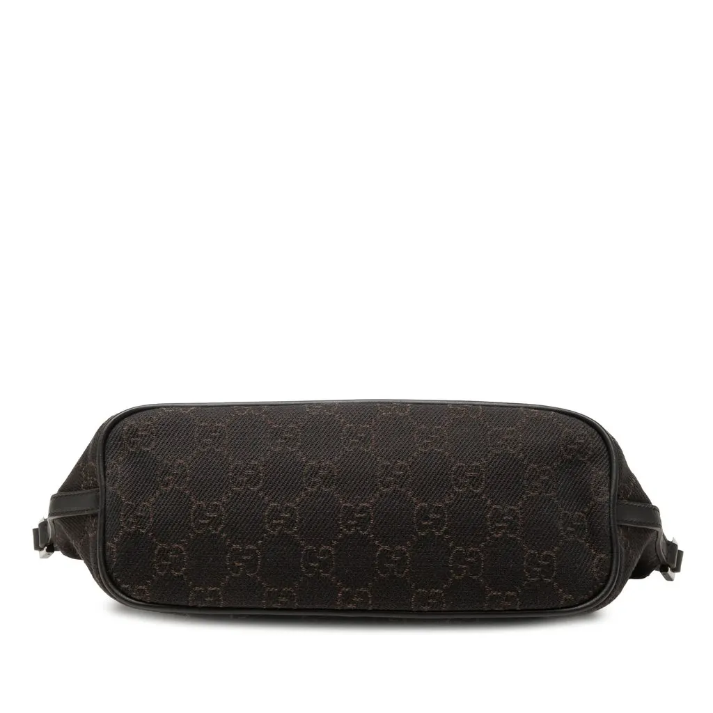 Gucci GG Denim Boat Brown Denim Good - Inside View