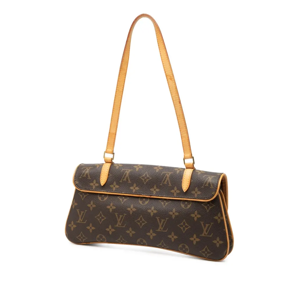 Louis Vuitton Monogram Marelle Shoulder Bag Brown Very good - Back View