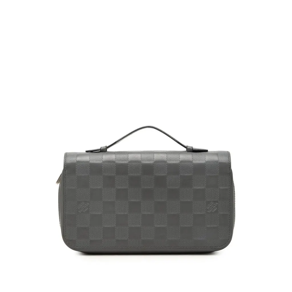 Louis Vuitton Damier Infini Zippy Wallet XL MultiColor Leather Very good - Front View