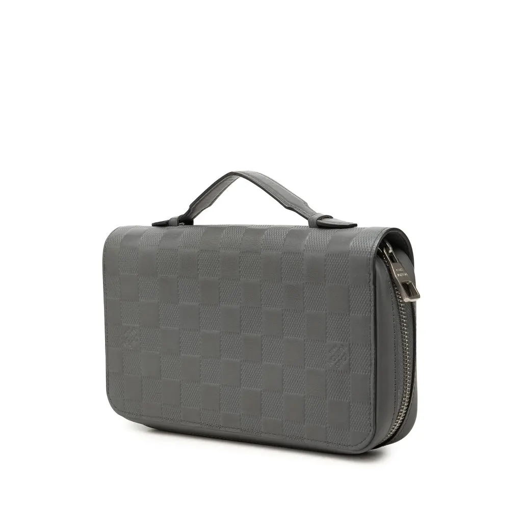 Louis Vuitton Damier Infini Zippy Wallet XL MultiColor Leather Very good - Back View