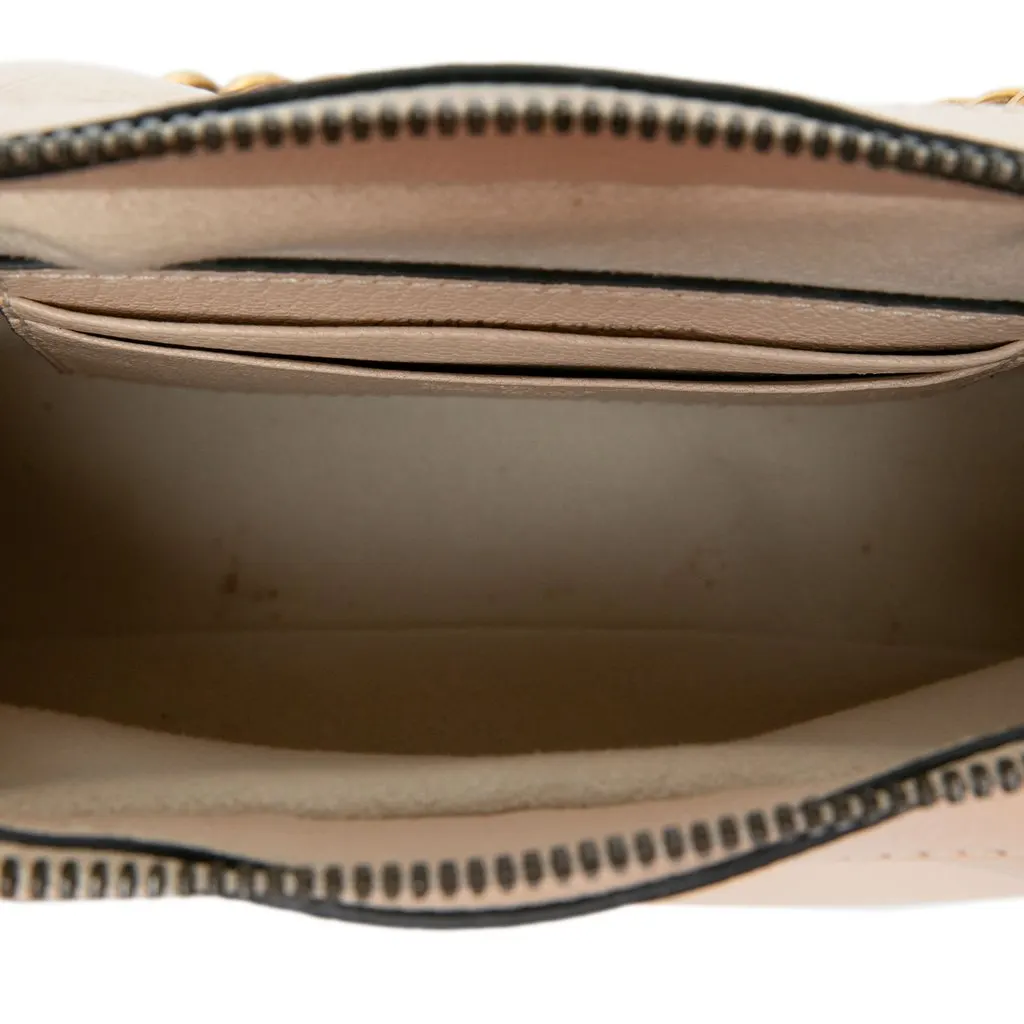 Gucci Small Goatskin Aphrodite Satchel Brown Leather Very good - Model View