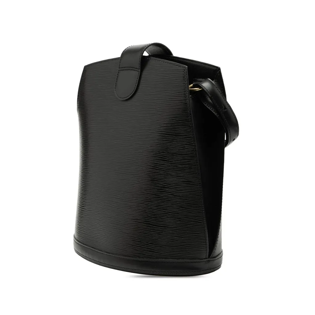 Louis Vuitton Epi Cluny Black Leather Very good - Back View