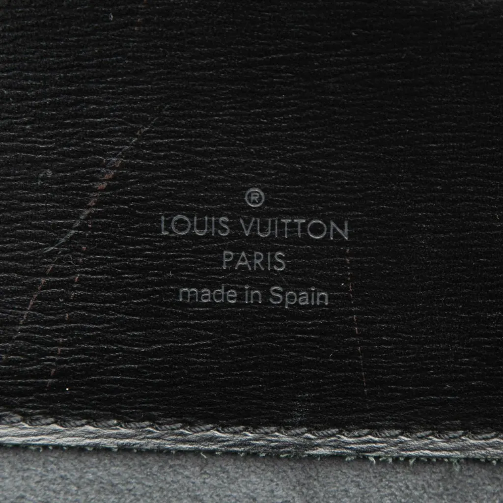 Louis Vuitton Epi Cluny Black Leather Very good - Box View