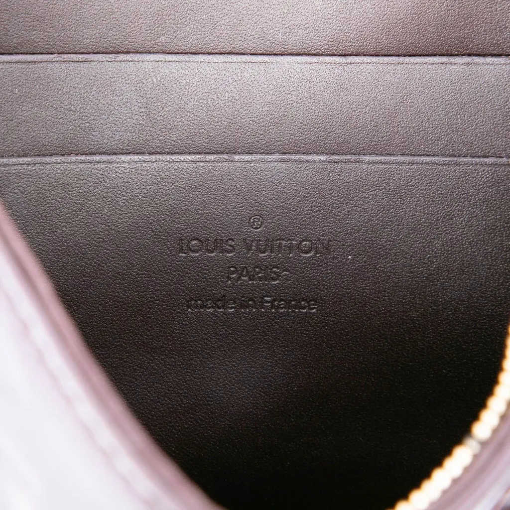 Louis Vuitton Monogram Vernis Rossmore PM Purple Leather Very good - Box View