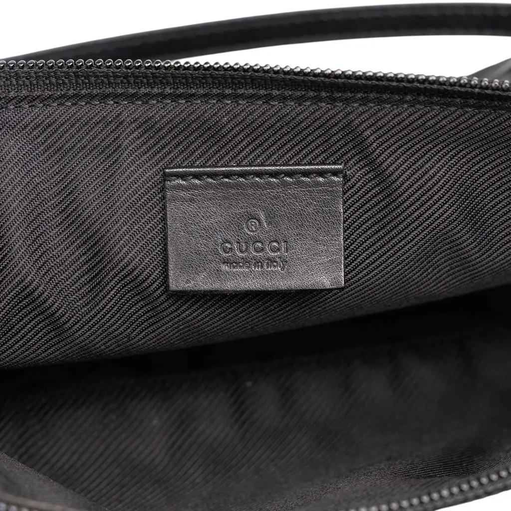 Gucci GG Canvas Boat Black Canvas Good - Box View