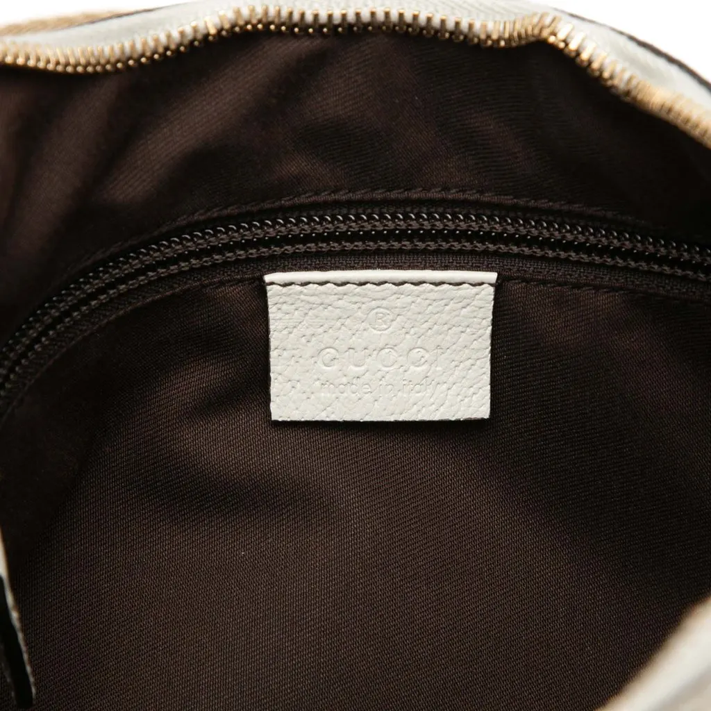 Gucci GG Canvas Web Crossbody Beige Very good - Box View