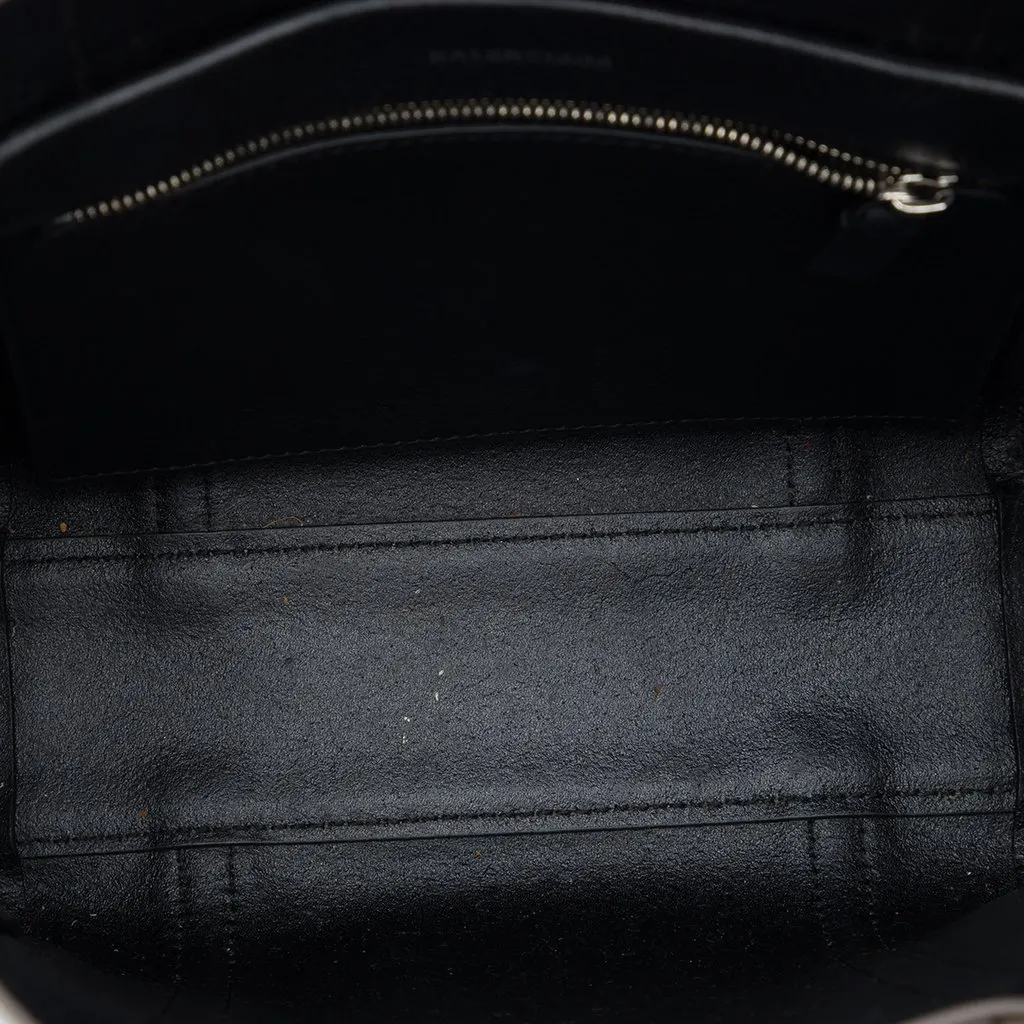Balenciaga Calfskin Everyday Tote XXS Brown Leather Very good - Model View