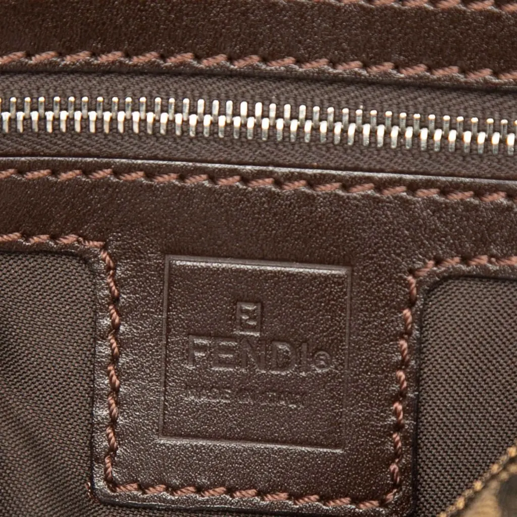 Fendi Zucca Canvas Baguette Brown Canvas Very good - Box View