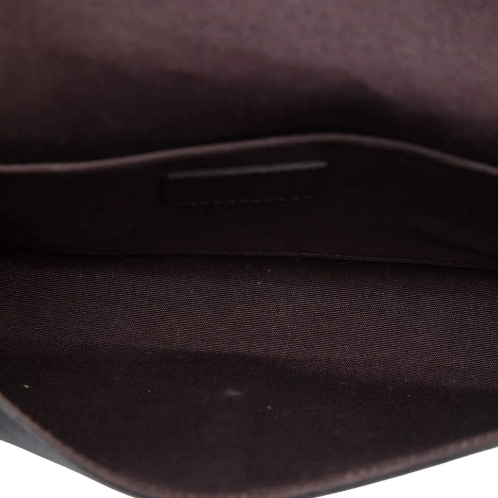 Louis Vuitton Monogram Vernis Pochette Felicie Purple Leather Very good - Model View