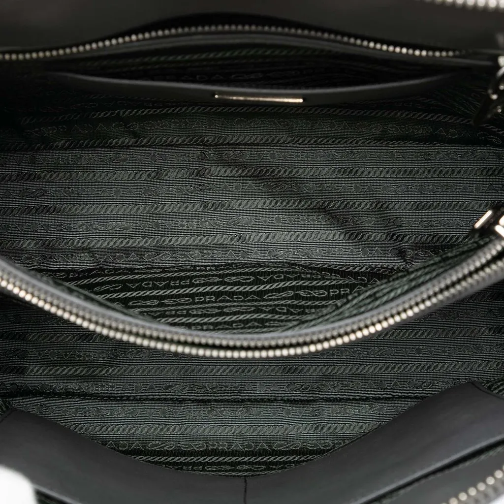 Prada Large Saffiano Lux Promenade Satchel MultiColor Leather Very good - Model View