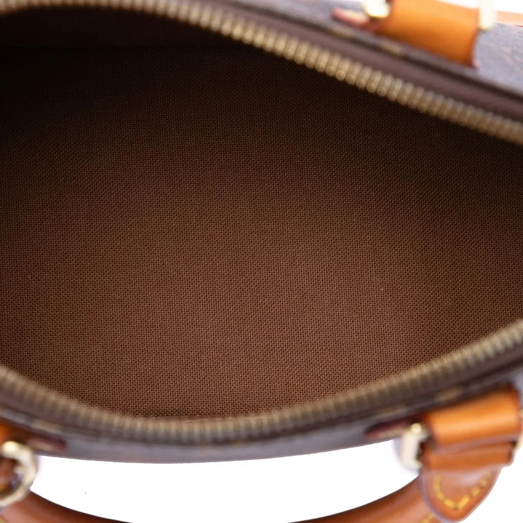 Louis Vuitton Monogram Alma BB Brown Very good - Model View