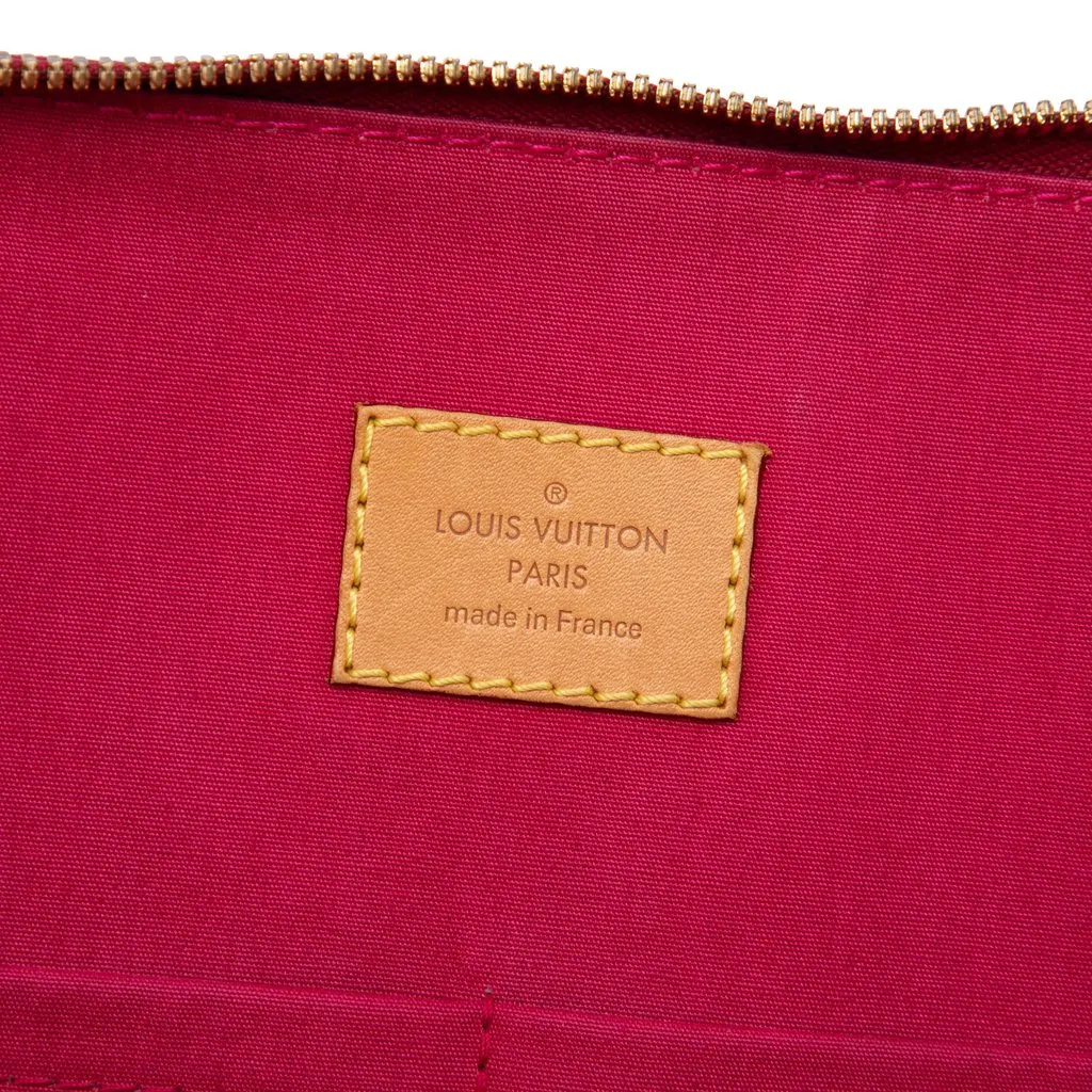 Louis Vuitton Monogram Vernis Alma GM Pink Leather Very good - Box View