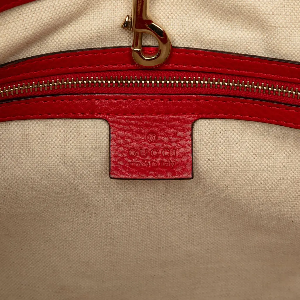 Gucci GG Canvas Bella Tote Beige Canvas Good - Box View