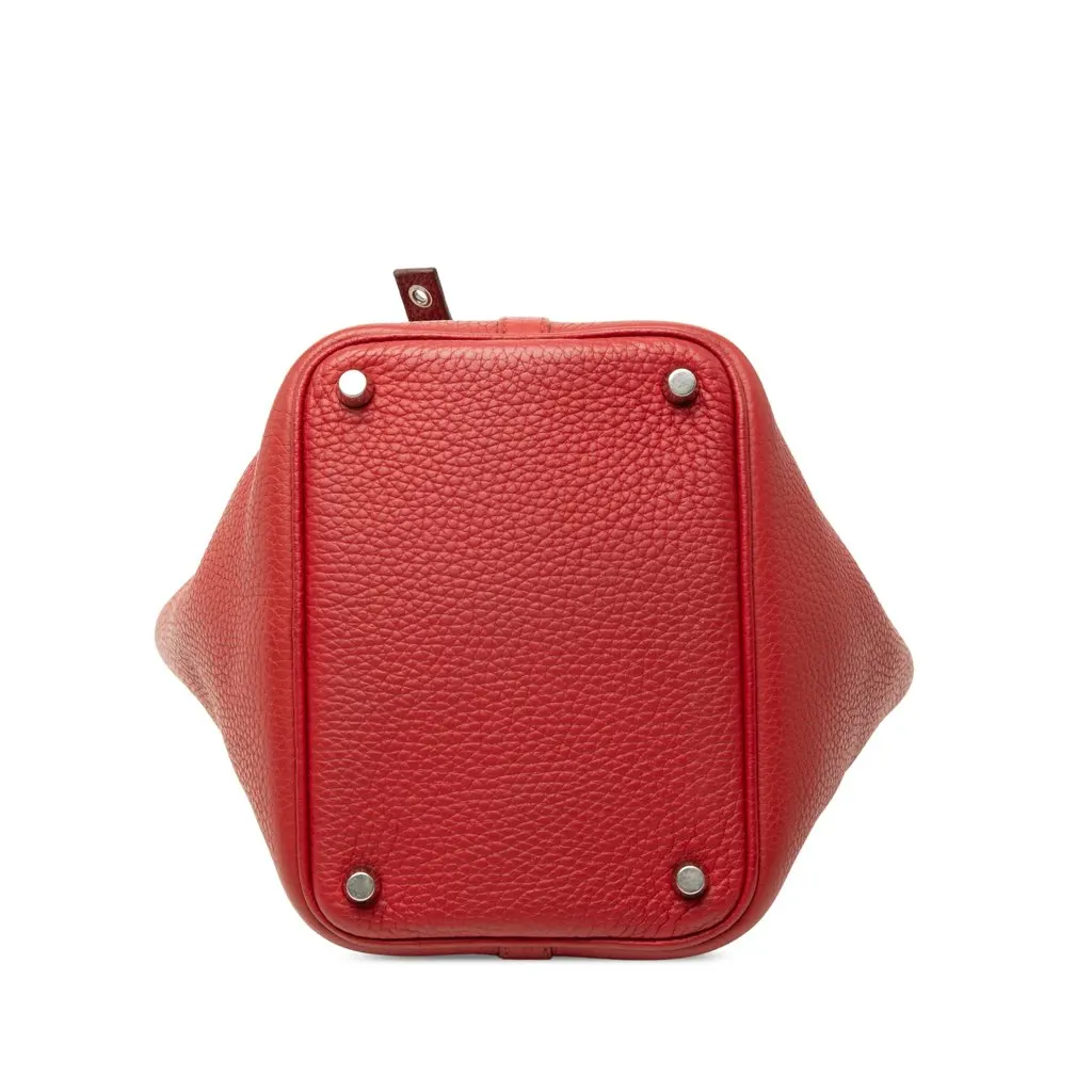 Hermès Clemence Picotin Lock 18 Red Leather Very good - Inside View