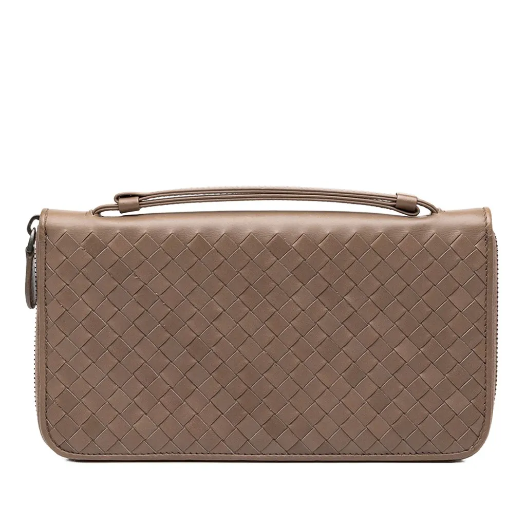 Bottega Veneta Nappa Intrecciato Wallet on Strap