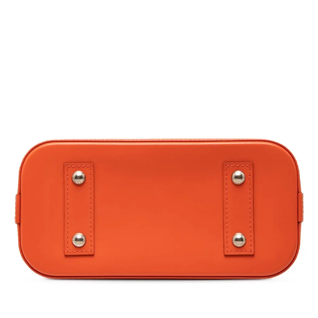 Louis Vuitton Epi Alma BB Orange Leather Very good - Inside View