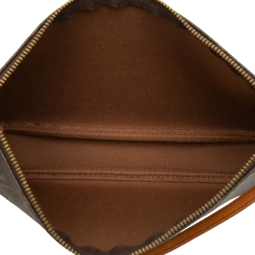 Louis Vuitton Monogram Pochette Accessoires Brown Very good - Model View