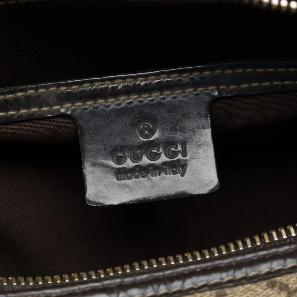 Gucci Medium GG Supreme Joy Boston Bag Beige Very good - Box View