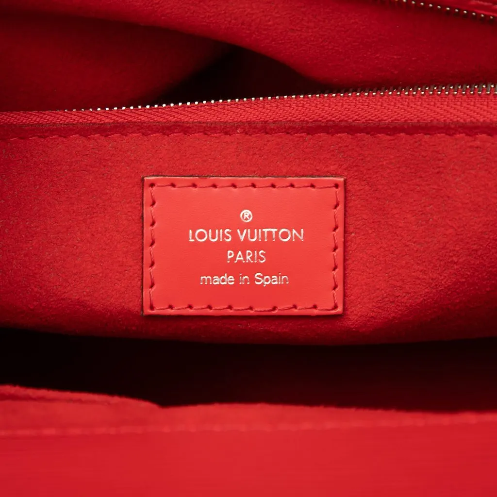 Louis Vuitton Epi Marly MM Red Leather Very good - Box View