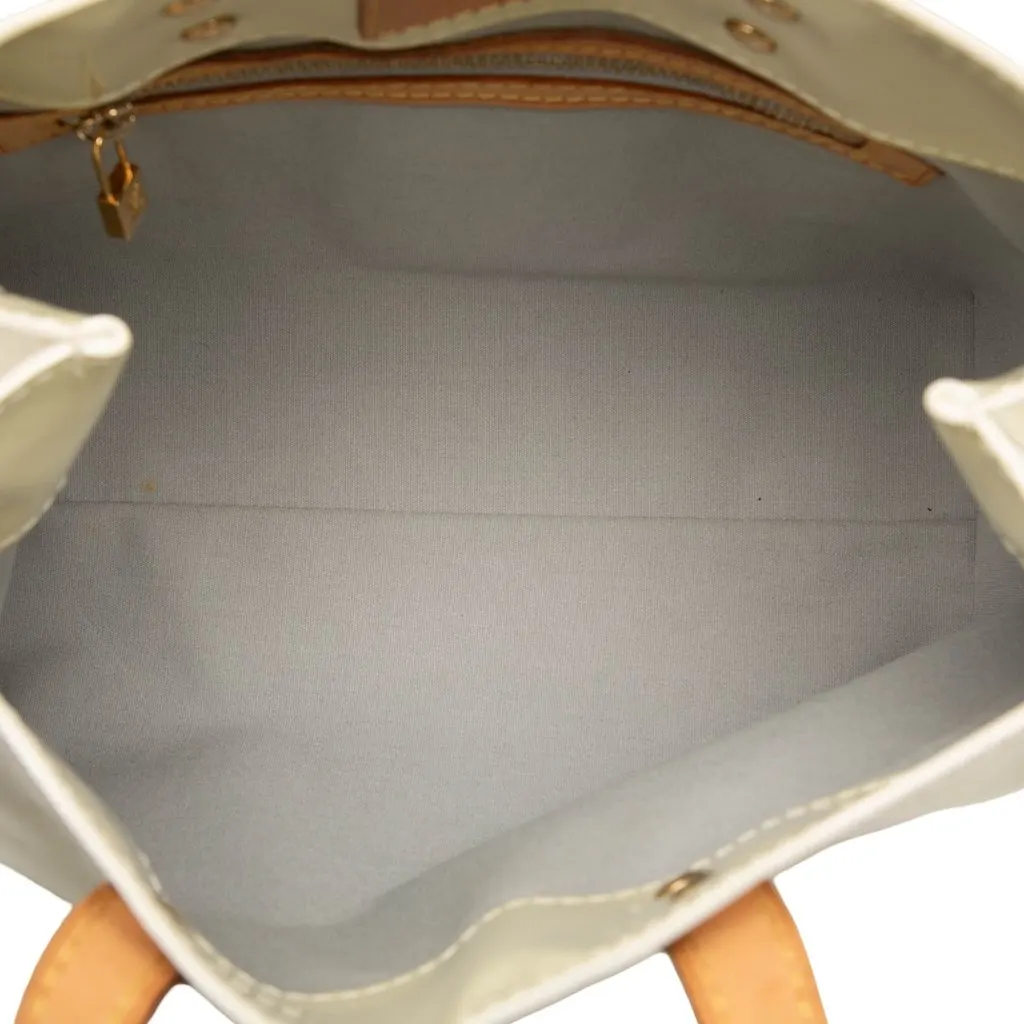 Louis Vuitton Monogram Vernis Reade PM White Leather Very good - Model View