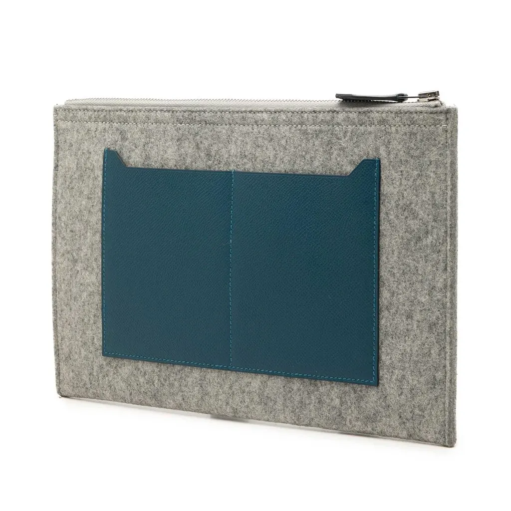 Hermès Epsom and Felt Toodoo 29 MultiColor Very good - Back View