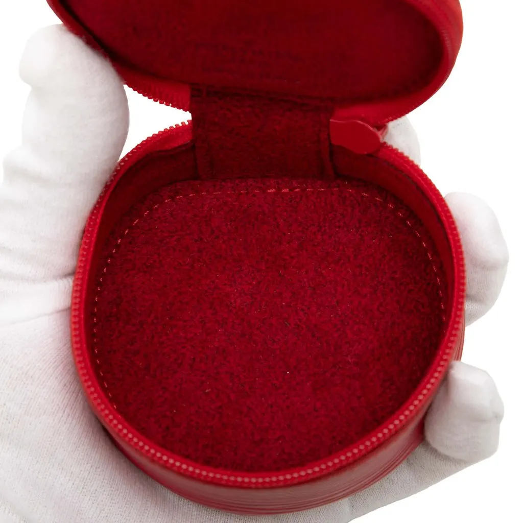 Louis Vuitton Epi Ecrin Bijoux Travel Jewelry Case Red Leather Very good - Model View