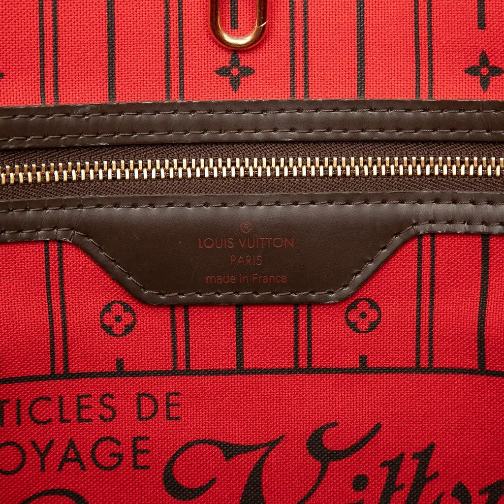 Louis Vuitton Damier Ebene Neverfull GM Brown Good - Box View