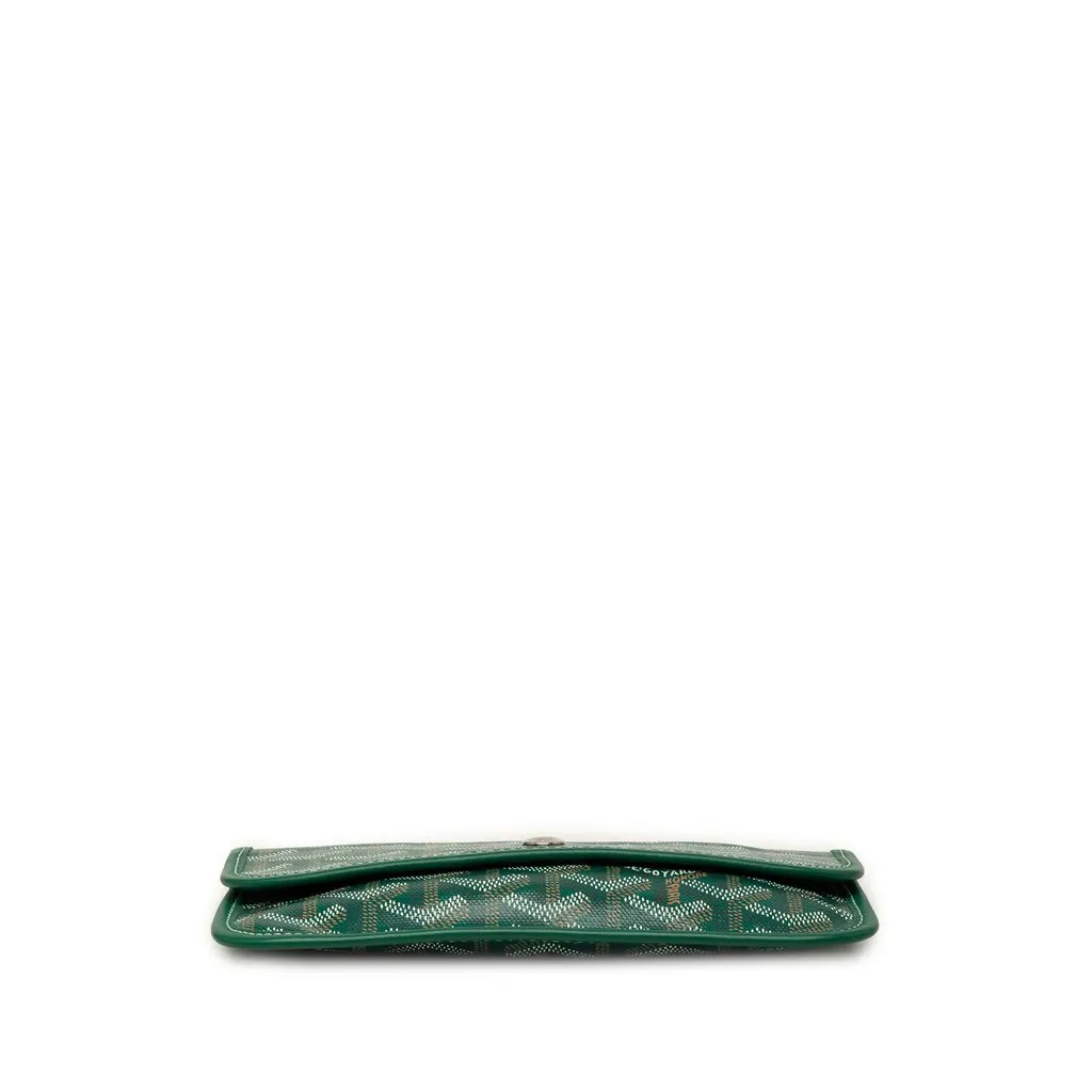 Goyard Goyardine Saint Louis Pouch Green Very good - Inside View