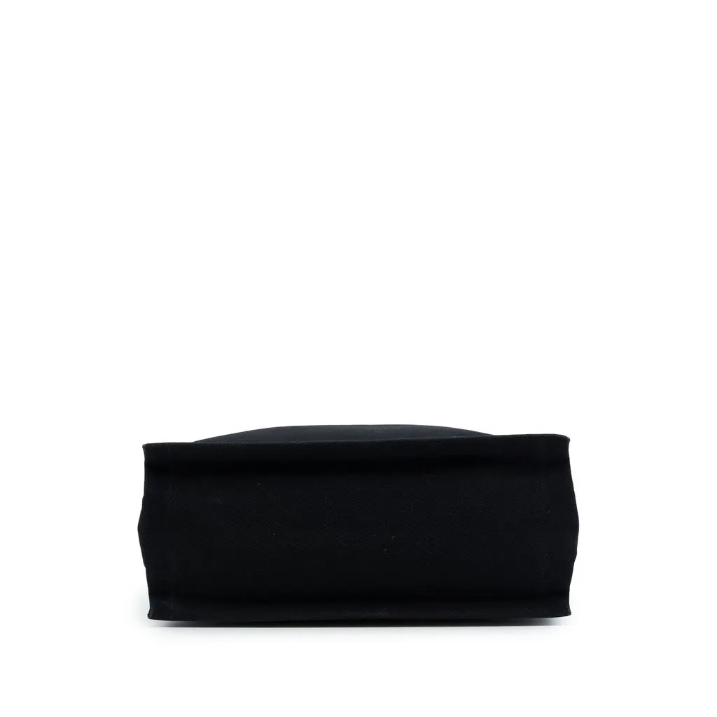 Saint Laurent Canvas Rive Gauche North South Tote Black Very good - Inside View
