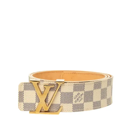 Louis Vuitton Damier Azur Initiales Belt