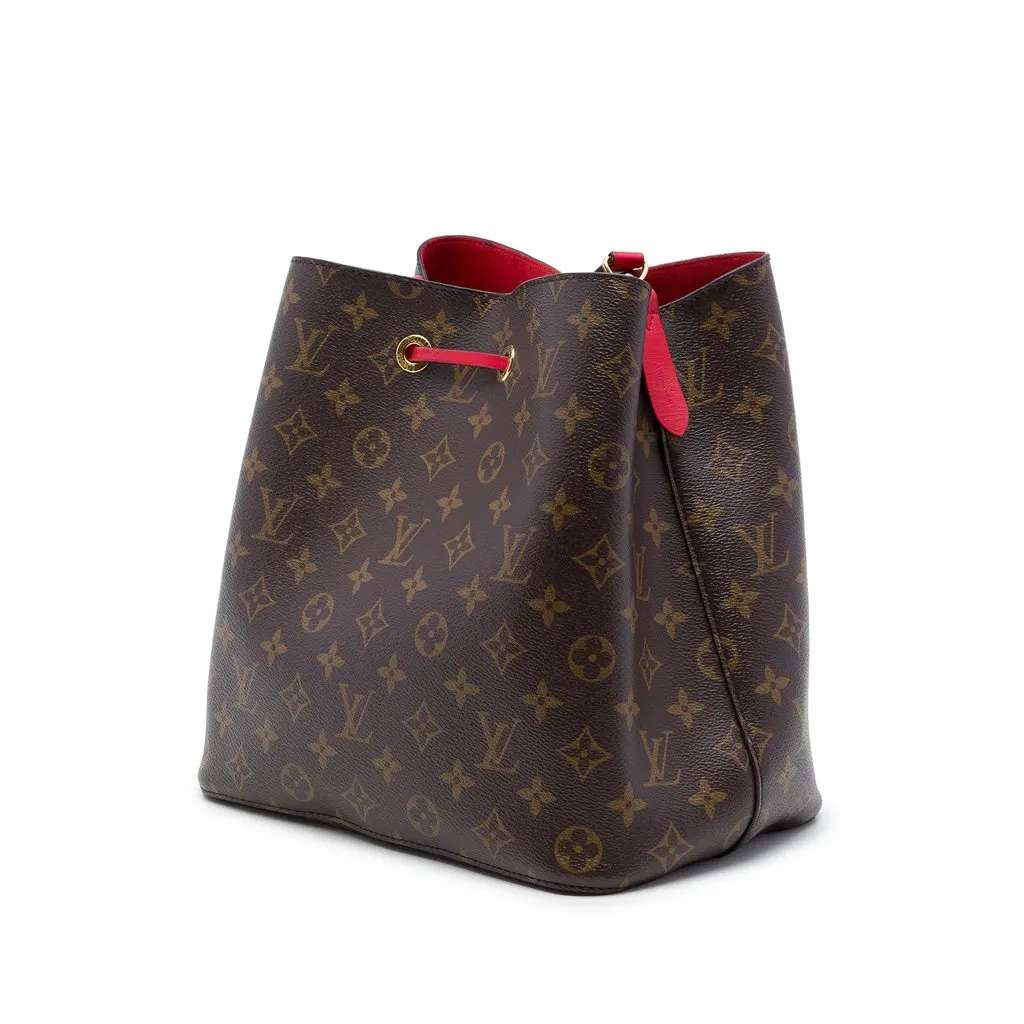 Louis Vuitton Monogram Neonoe MM Brown Canvas Very good - Back View