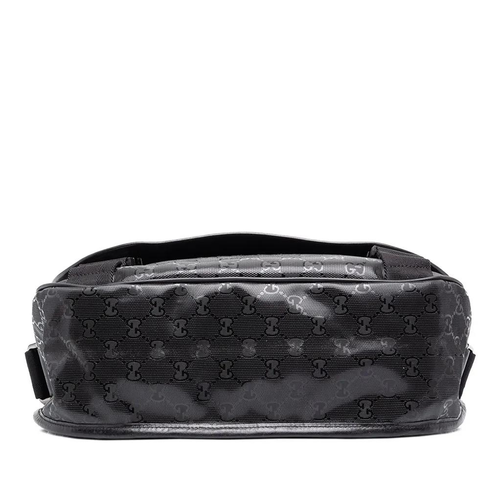 Gucci GG Imprime Crossbody Black Canvas Very good - Inside View