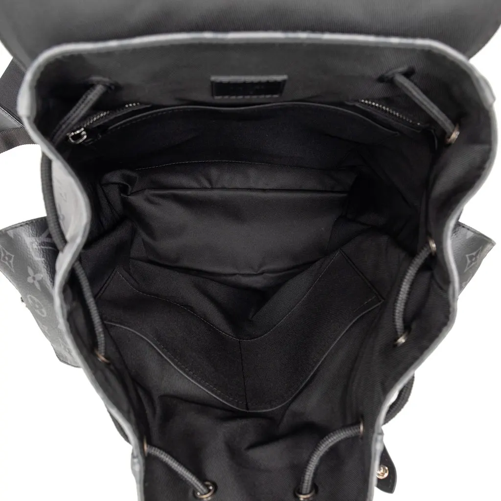 Louis Vuitton Monogram Reverse Eclipse Christopher PM Black Very good - Model View