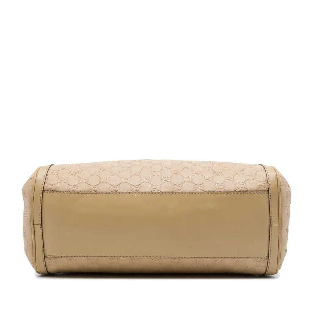 Gucci Guccissima Scarlett Shoulder Bag Beige Leather Very good - Inside View