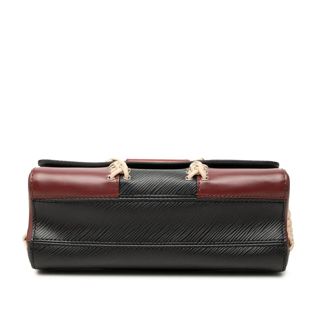 Louis Vuitton Epi Braided Twist MM Black Leather Very good - Inside View