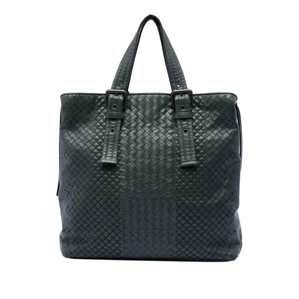 Bottega Veneta Nappa Intrecciato Aurelio Tote MultiColor Leather Very good - Front View