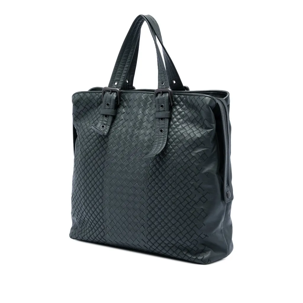 Bottega Veneta Nappa Intrecciato Aurelio Tote MultiColor Leather Very good - Back View