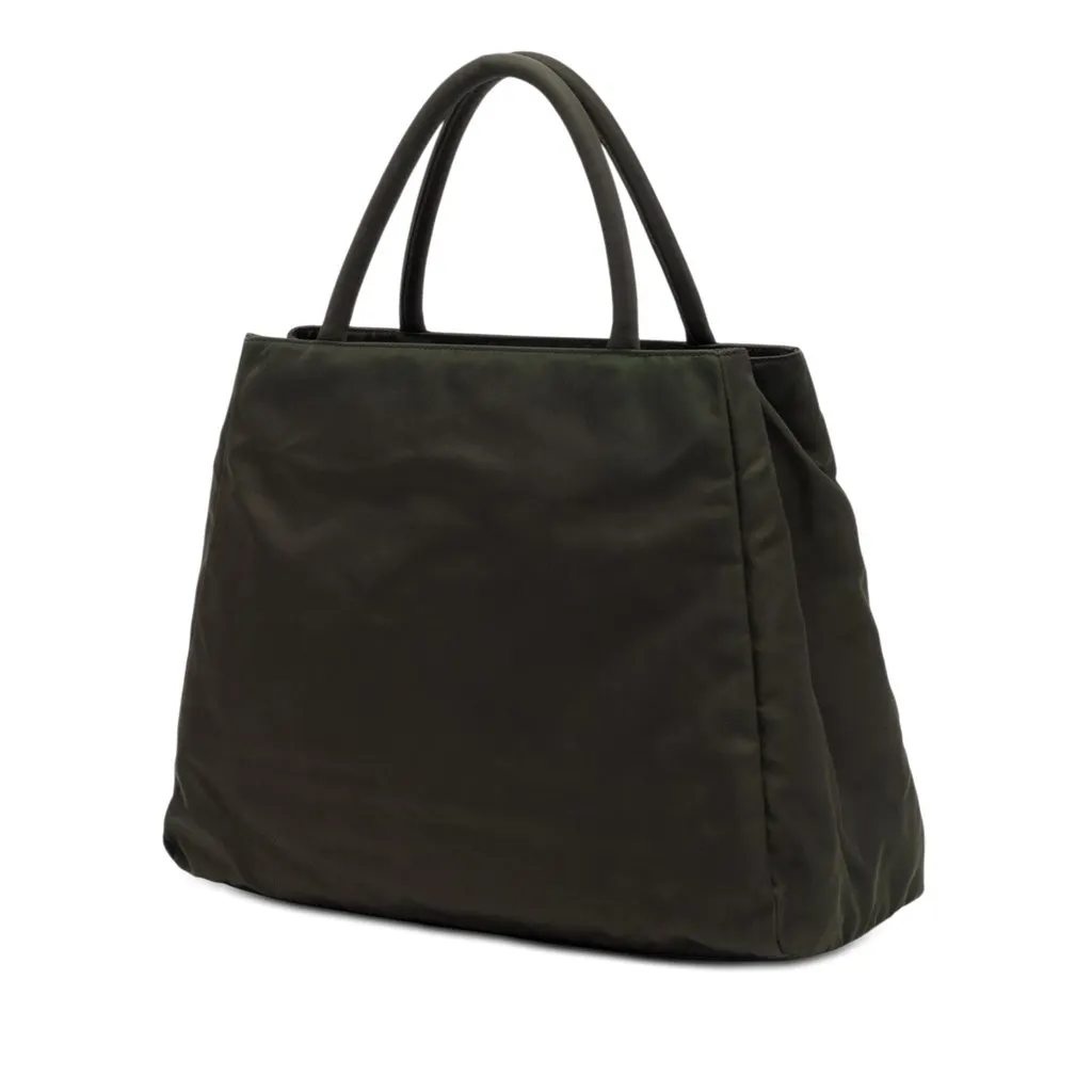 Prada Tessuto Tote Brown Very good - Back View