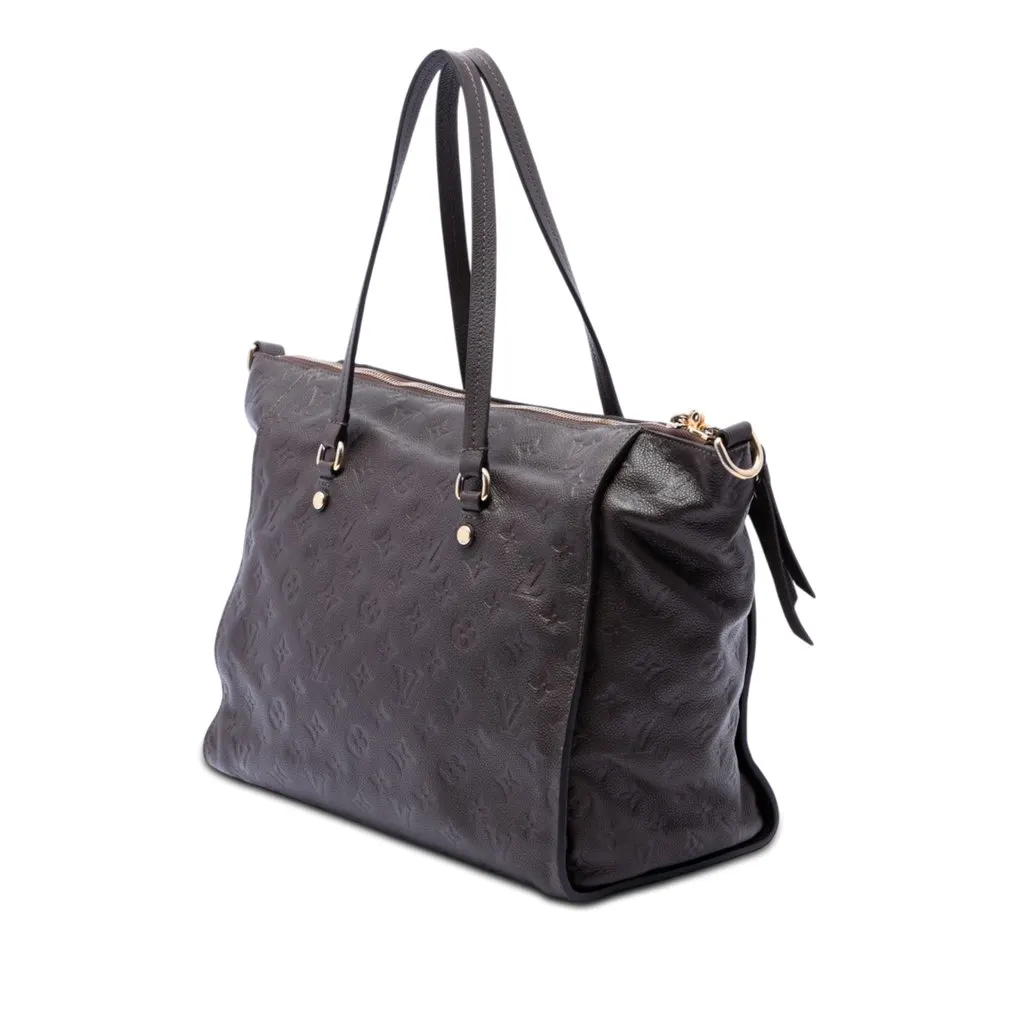 Louis Vuitton Monogram Empreinte Lumineuse PM Brown Leather Good - Back View