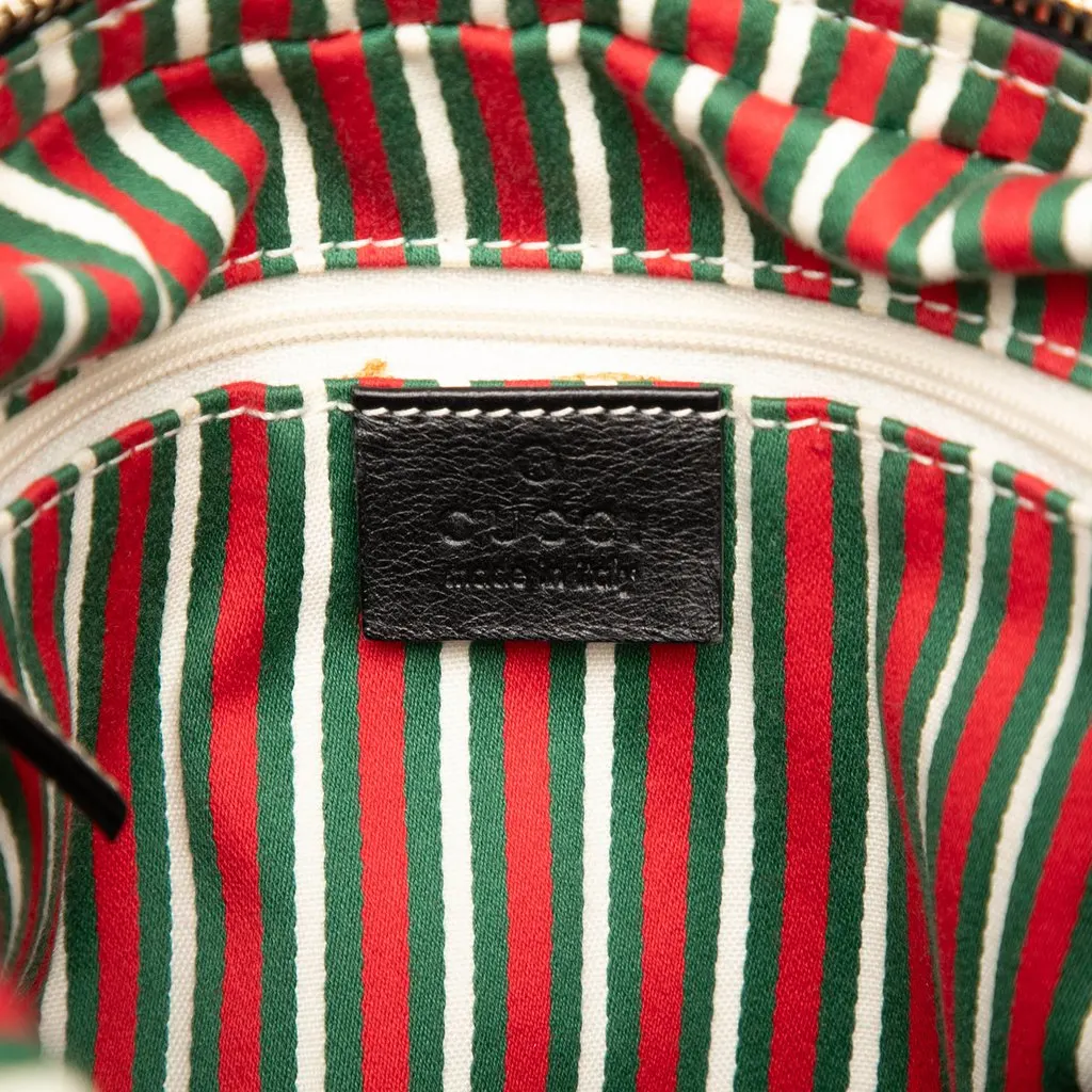 Gucci Calfskin New Britt Shoulder Bag Black Leather Good - Box View