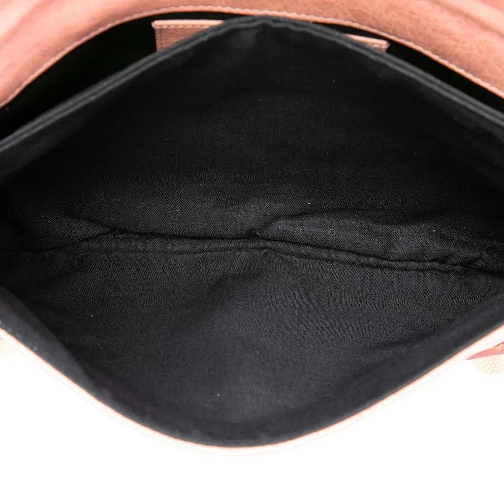 Balenciaga Lambskin Motocross Giant 21 Envelope Clutch Pink Leather Very good - Model View