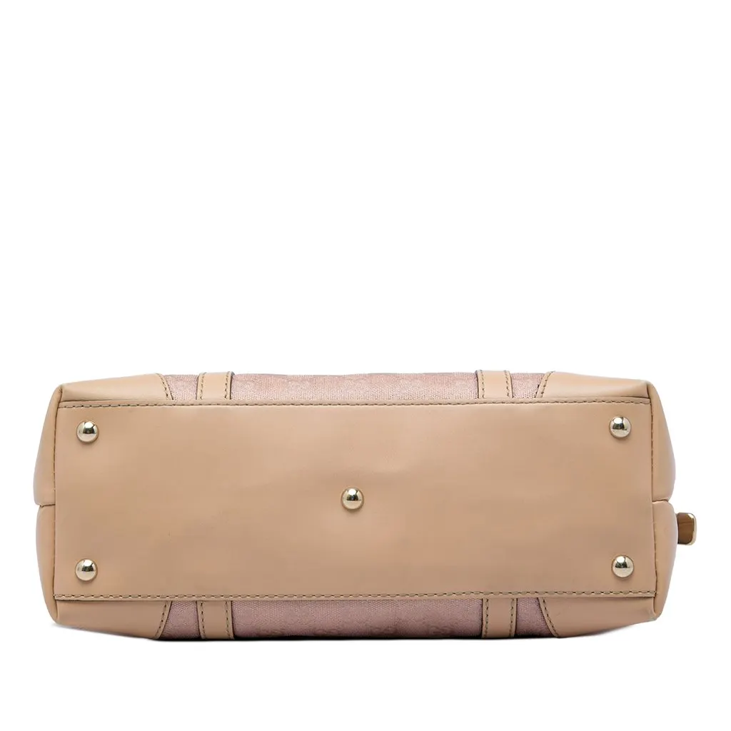 Gucci GG Canvas Lovely Tote Pink Canvas Very good - Inside View