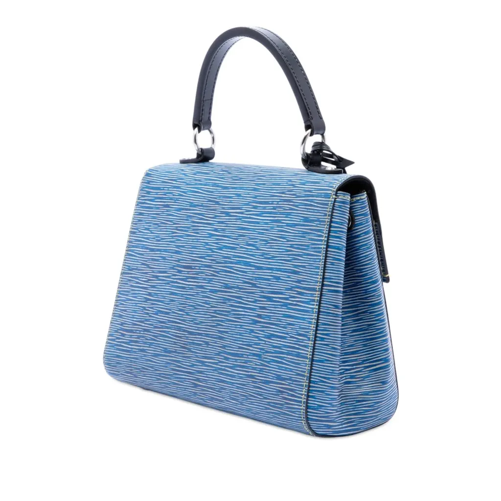 Louis Vuitton Epi Denim Cluny BB Blue Leather Very good - Back View
