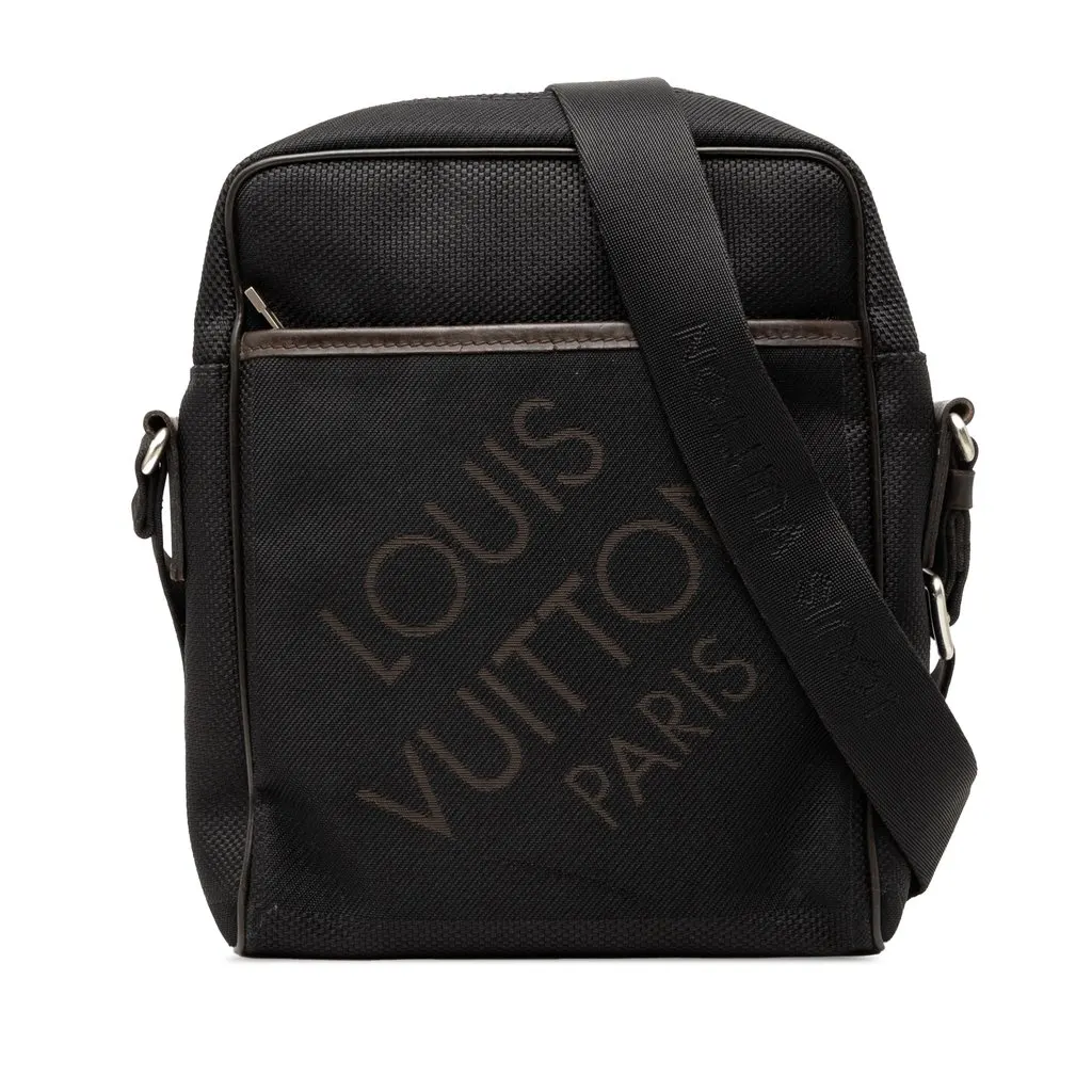 Louis Vuitton Damier Geant Citadin Black Very good - Front View