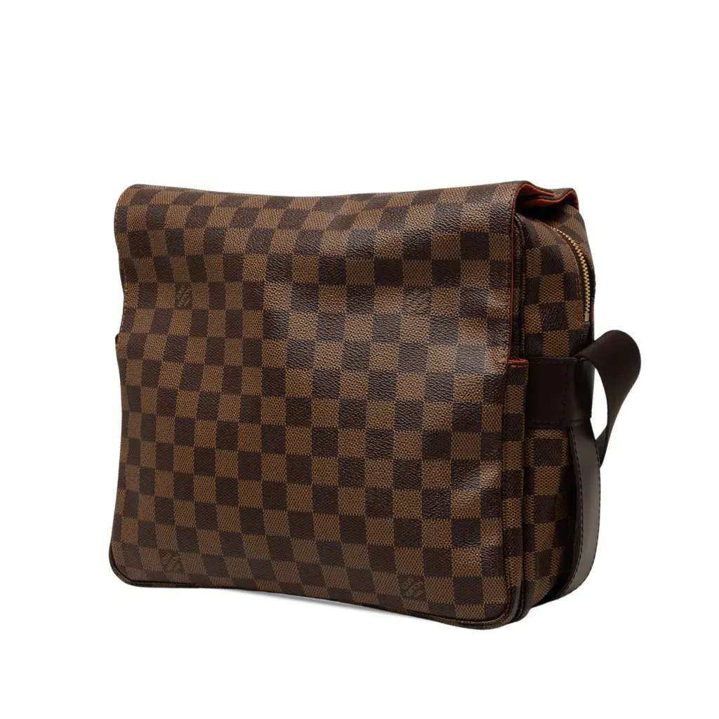 Louis Vuitton Damier Ebene Naviglio Brown Very good - Back View