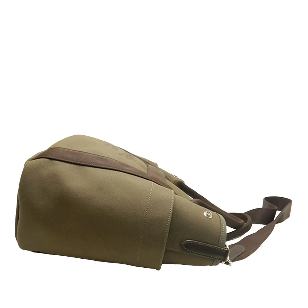 Hermès Toile Sac de Pansage Grooming Bag Brown Very good - Inside View